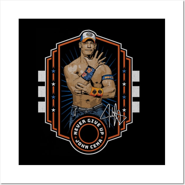 John Cena Emblem Wall Art by MunMun_Design